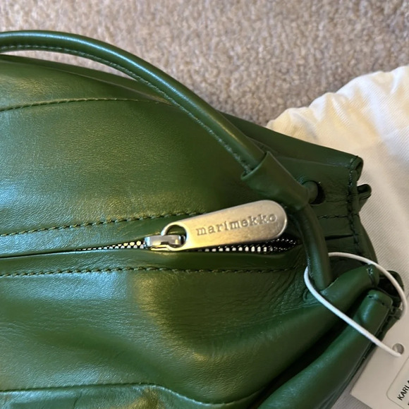 Marimekko Large Karla Green Bag NWT - Picture 8 of 8